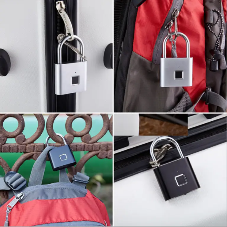 Fingerprint Padlock Usage