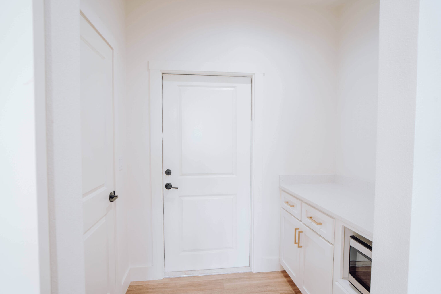 Bedroom Door Double Row Graffiti Smart Lock Home Indoor Wooden Door