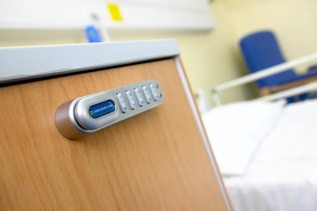 medical locker lock 1