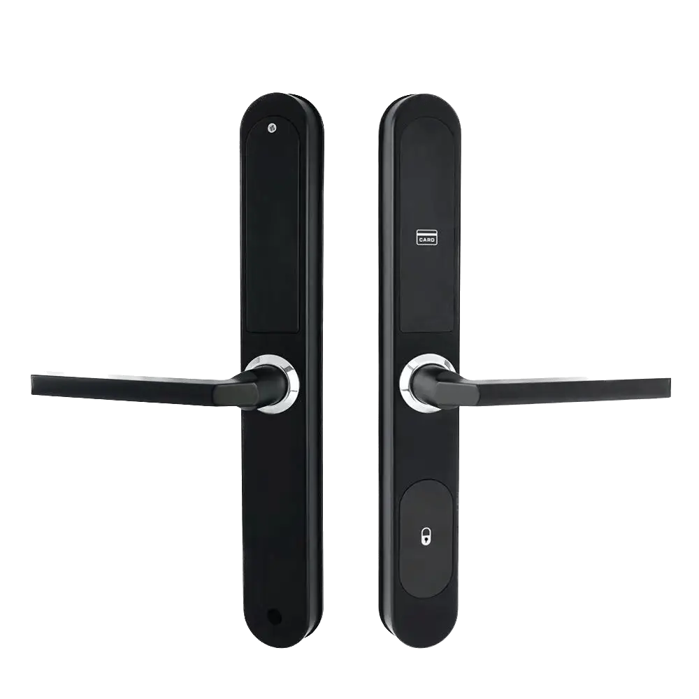 european door lock black